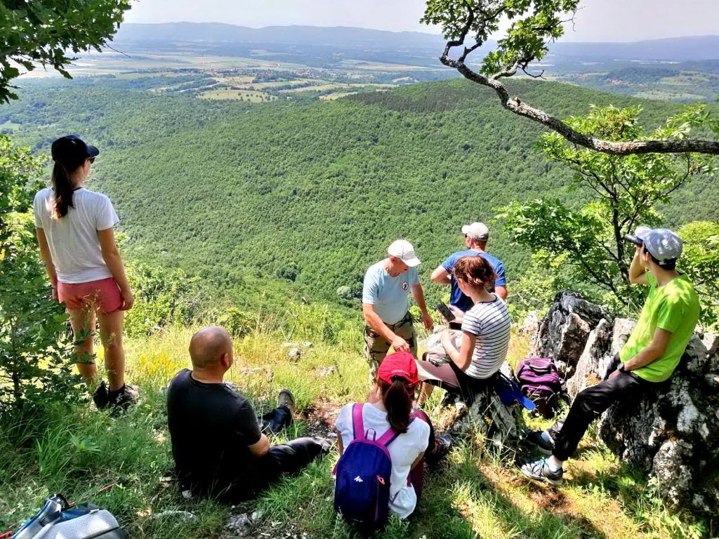 Mališćak preko južnog grebena OPŠ