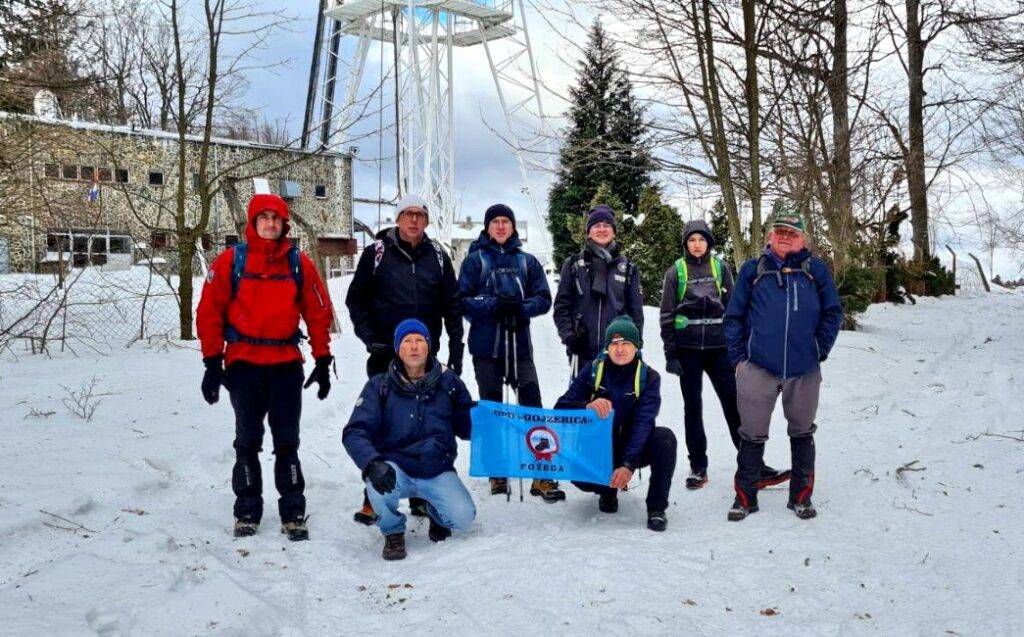 Brezovo polje (985 mnv) – najviši vrh Slavonije na Psunju - 05.02.2023. g.